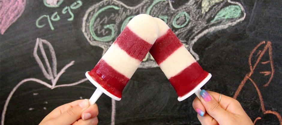 Healthy-Yogurt-Applesauce-Parfait-Pops GoGo squeeZ® Nutritious Yogurt and Applesauce Parfait Pops Recipe